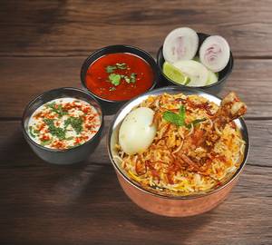 Chicken dum biryani full