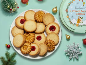 French Butter Cookies [16 Pieces]