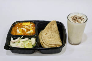Paneer Butter Masala 4 Plain Chapati Buttermilk