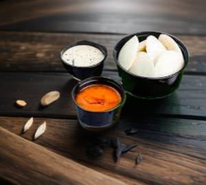 Idli Chutney Sambar 6 pcs