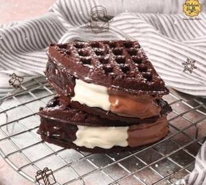 Triple Chocolate Waffle