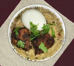 Kichidi with chicken