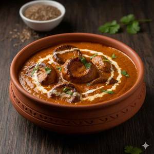 Mushroom Tikka Butter Masala