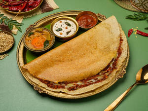 Millet Ghee Karam Dosa