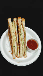 Double Cheese Grilled Sandwich