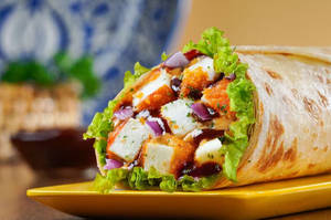 Paneer Crunch Wrap Tasty Twist