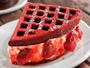 Red Velvet Fish Cheese Cream