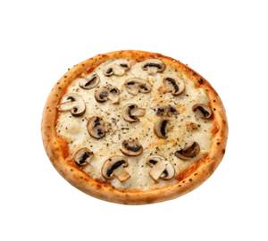 Rustic Garden Mushroom Pizza