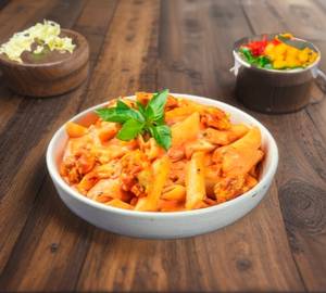 Chicken makhani sauce pasta