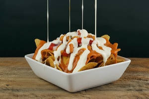 Peri Peri Cheese Nachos
