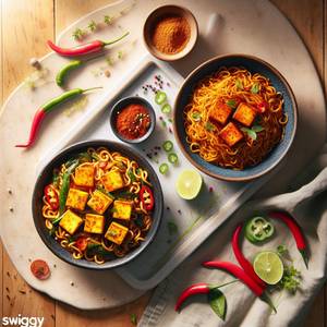 Noodle + Chilly Paneer