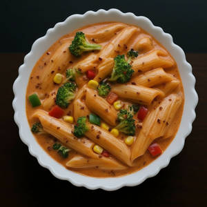 Jain Red Sauce Pasta