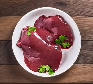 Fresh mutton liver