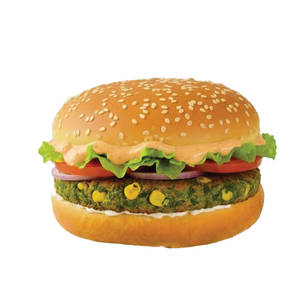 Spinach & Corn Burger