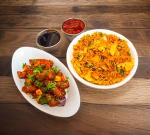 Chicken Packing Rice