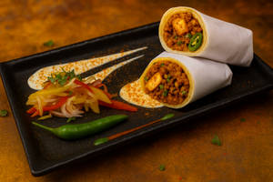 Spicy Chicken Shawarma Roll