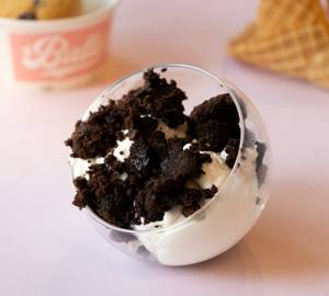 Belgium Chunk Brownie + Ice Cream
