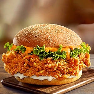 Cheesy Zinger Burger
