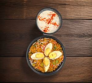 Egg biryani