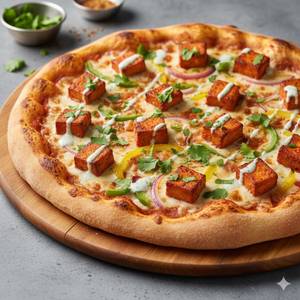 17 paneer tikka pizza