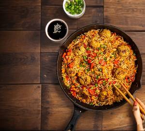 Veg Manchurian Fry Rice