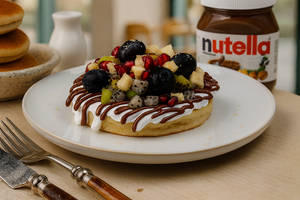 Fresh Fruit & Nutella Pancake