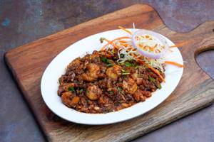 Velluli Karam Prawns Vepudu
