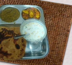 Dal makhani thali