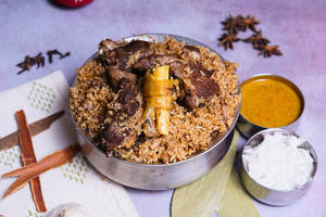 Mutton Biryani (chettinad Style- Seeraga Samba Rice )