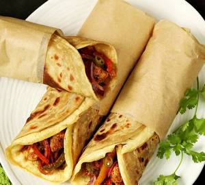 Chicken tikka butter egg roll