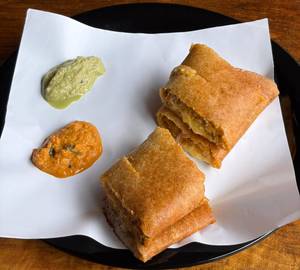 Cheese cut dosa cheese