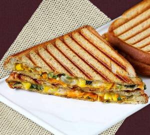 Paneer corn sandwich