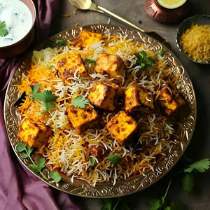 Paneer Tikka Biryani