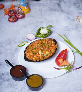 Schezwan Chicken  Rice