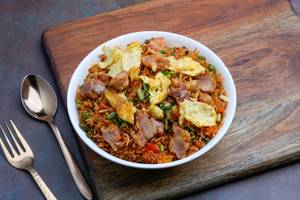 Schezwan Chicken Fried Rice