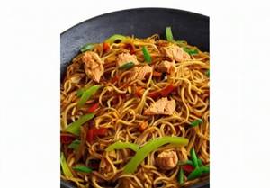 Chicken noodles