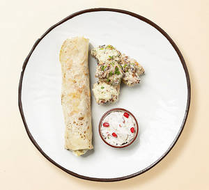 Chicken Malai Tikka Roll
