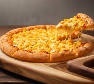 Corn cheese pizza [8 pieces]
