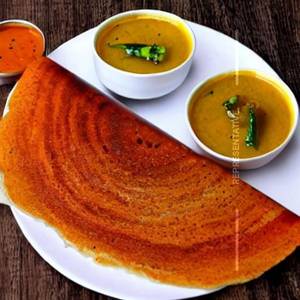 Ghee pinepal jam dosa