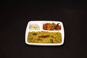 Gongura Rice With Aloo Fry (3cp Tray)