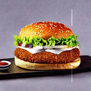 Smoky chipotle burger