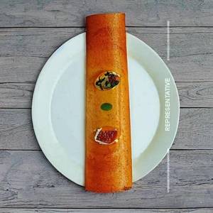 Cheese fruit jam dosa
