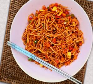 Schezwan noodles