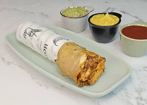 Chicken Egg Frankie Roll