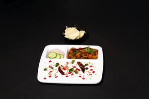 Curd Rice With Aloo Fry