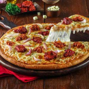 Chicken cheese burst pizza                 