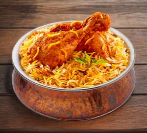 Chicken leg biryani [3 pieces]