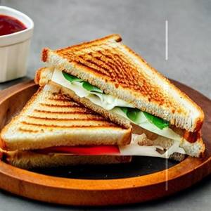 Cheese jam sandwich