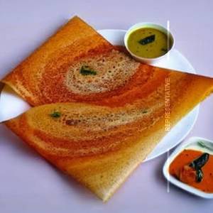 Ghee meggie dosa