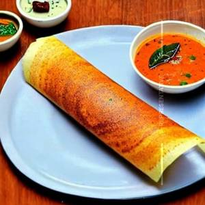 Cheese pinepal jam dosa